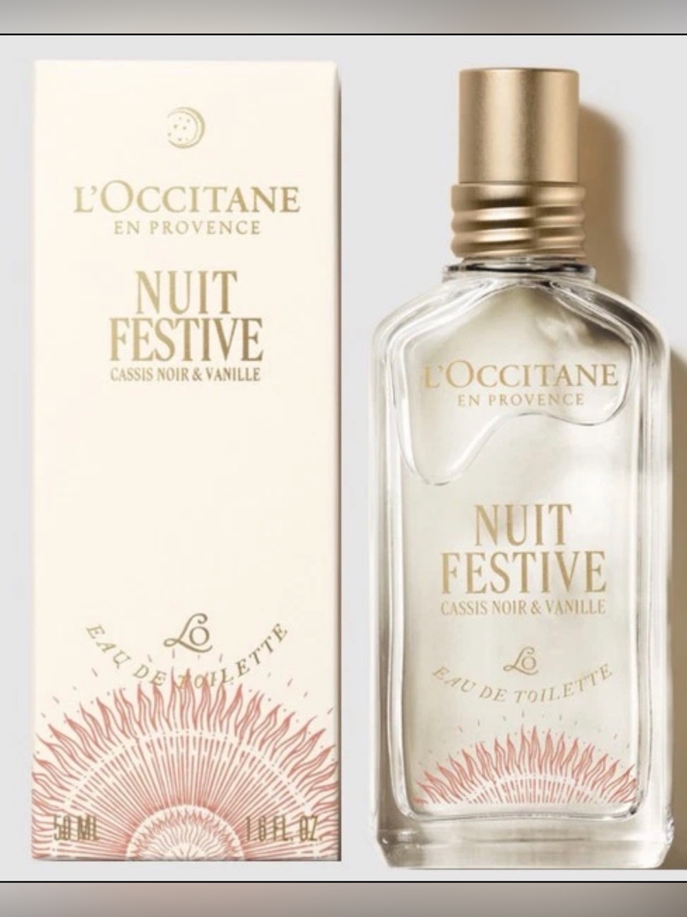L'OCCITANE Nuit Festive Eau de Toilette - LIMITED EDITION!